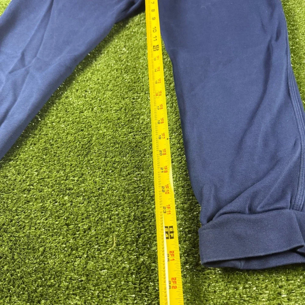 Nike Mens Fleece Joggers Navy Blue Tapered‎ Sweatpants XL Embroidered Swoosh